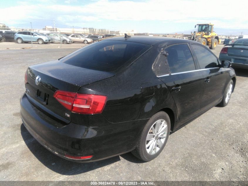 2015 VOLKSWAGEN JETTA SEDAN 1.8T SE W/CONNECTIVITY - 3VWD17AJ0FM349712