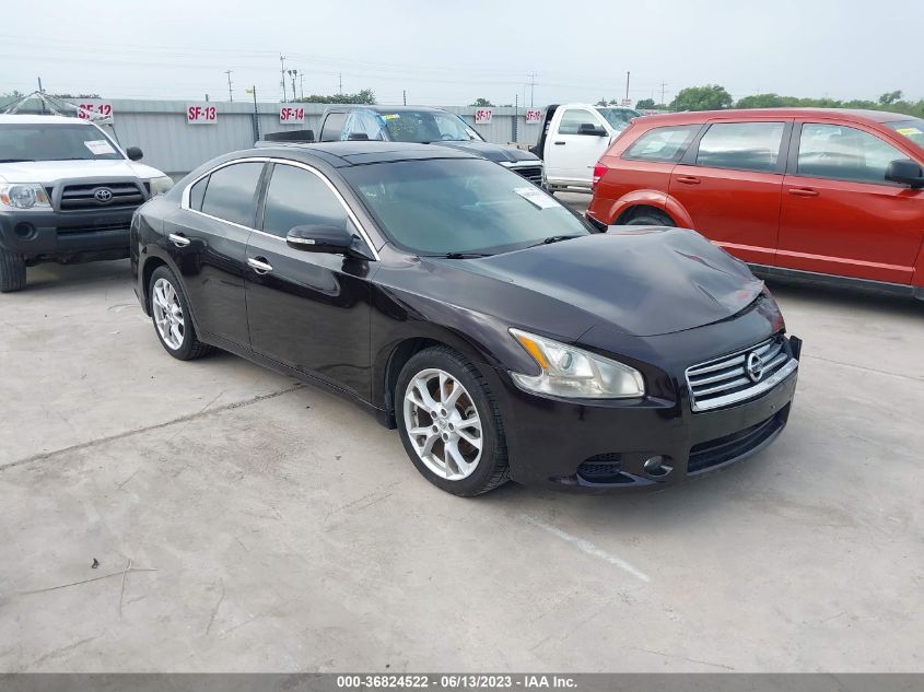 2014 NISSAN MAXIMA 3.5 SV W/PREMIUM PKG - 1N4AA5AP1EC438824