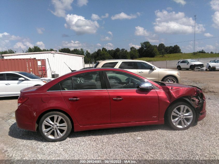 2014 CHEVROLET CRUZE LTZ - 1G1PG5SB0E7337684
