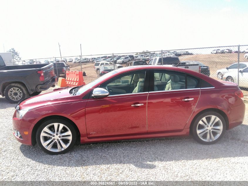 2014 CHEVROLET CRUZE LTZ - 1G1PG5SB0E7337684