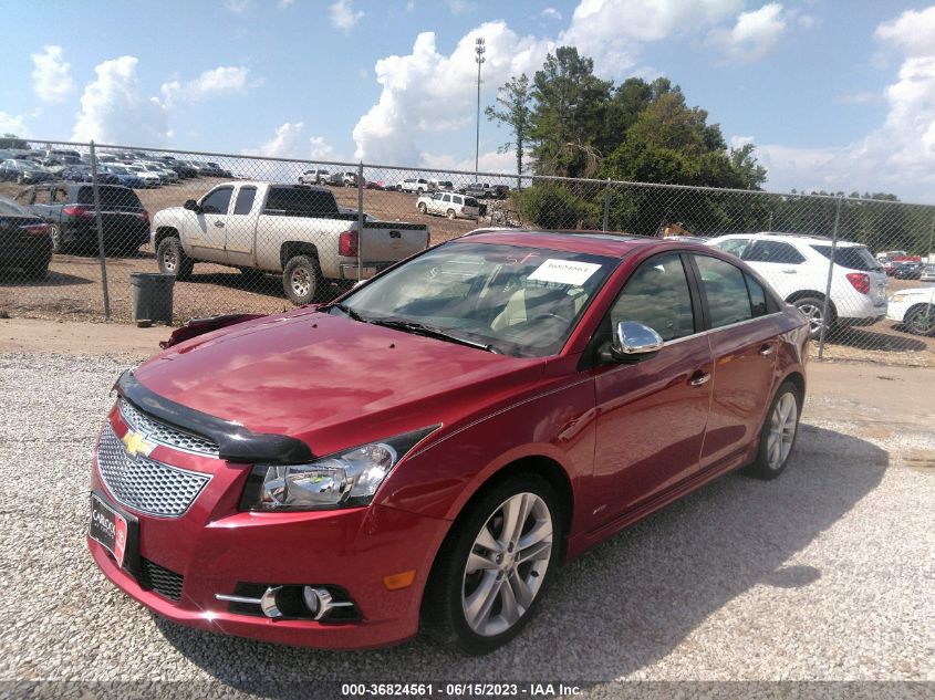 2014 CHEVROLET CRUZE LTZ - 1G1PG5SB0E7337684