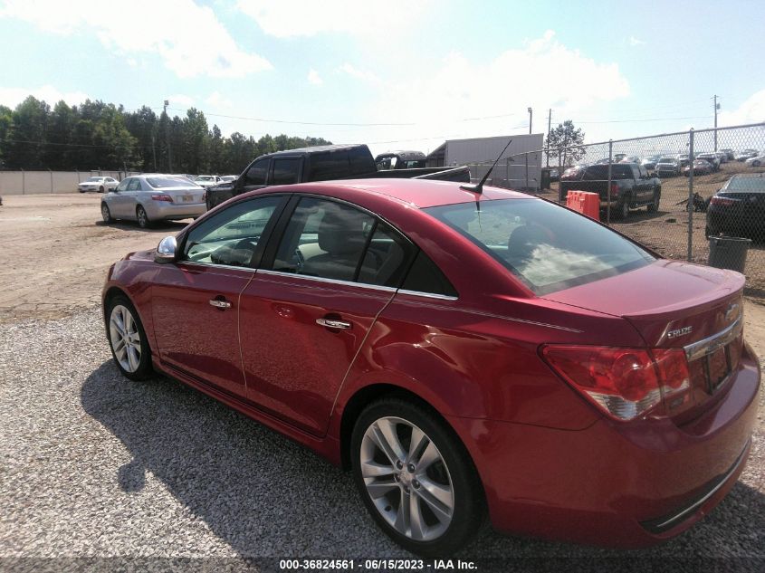 2014 CHEVROLET CRUZE LTZ - 1G1PG5SB0E7337684