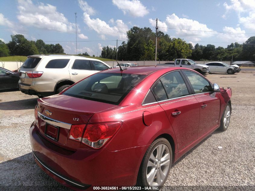 2014 CHEVROLET CRUZE LTZ - 1G1PG5SB0E7337684