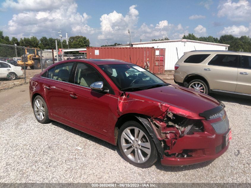 2014 CHEVROLET CRUZE LTZ - 1G1PG5SB0E7337684