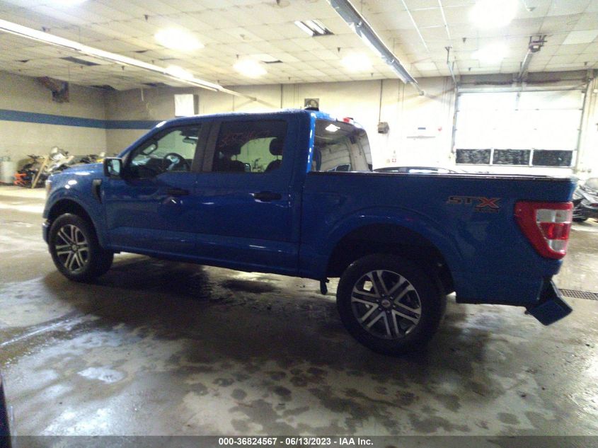 2021 FORD F-150 XL/XLT/LARIAT - 1FTEW1EP8MFA54181