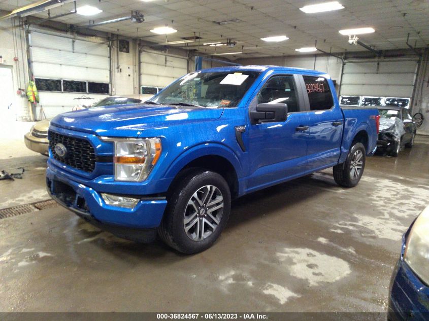 2021 FORD F-150 XL/XLT/LARIAT - 1FTEW1EP8MFA54181