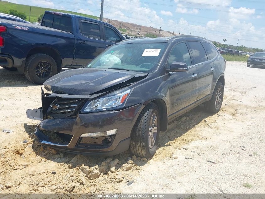 2017 CHEVROLET TRAVERSE LT - 1GNKRGKD9HJ168238