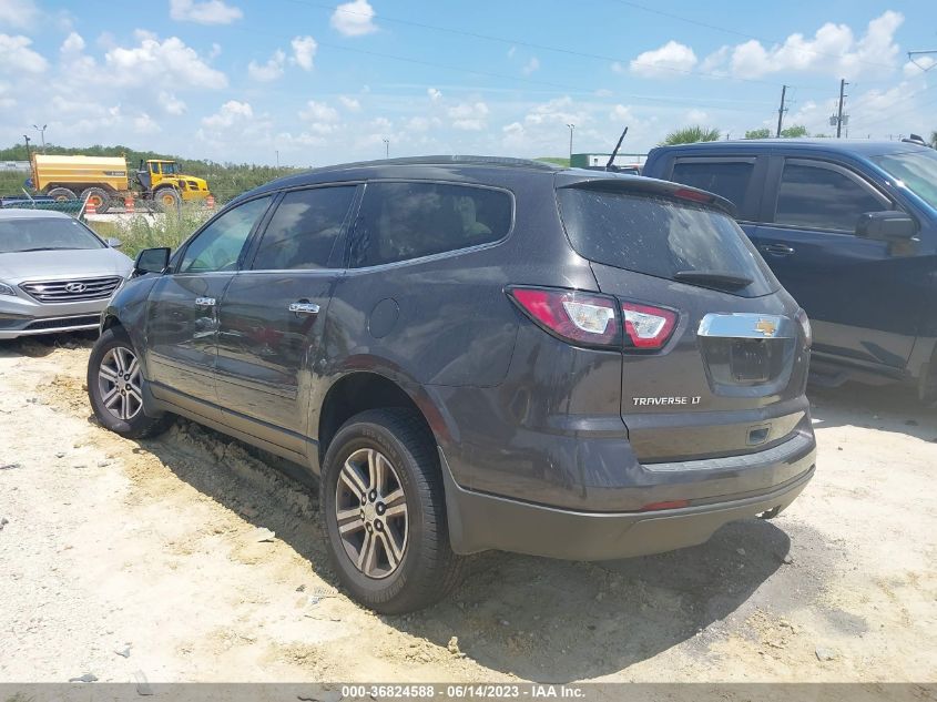 2017 CHEVROLET TRAVERSE LT - 1GNKRGKD9HJ168238