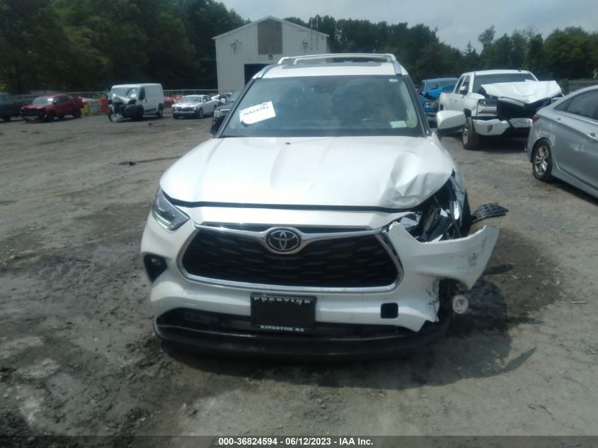 2021 TOYOTA HIGHLANDER LIMITED/PLATINUM - 5TDDZRBH4MS549637