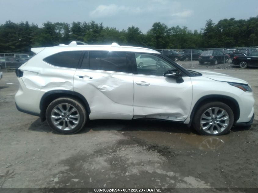 2021 TOYOTA HIGHLANDER LIMITED/PLATINUM - 5TDDZRBH4MS549637