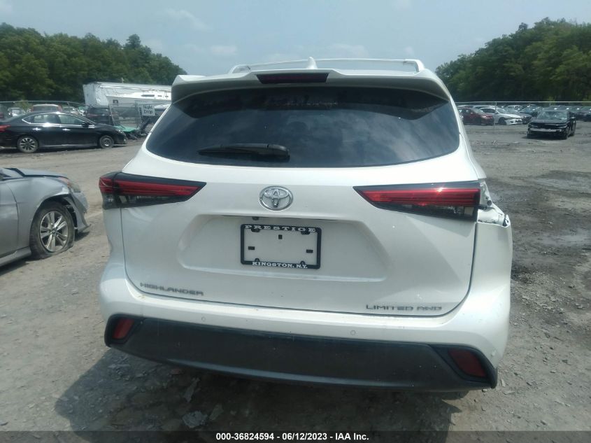 2021 TOYOTA HIGHLANDER LIMITED/PLATINUM - 5TDDZRBH4MS549637