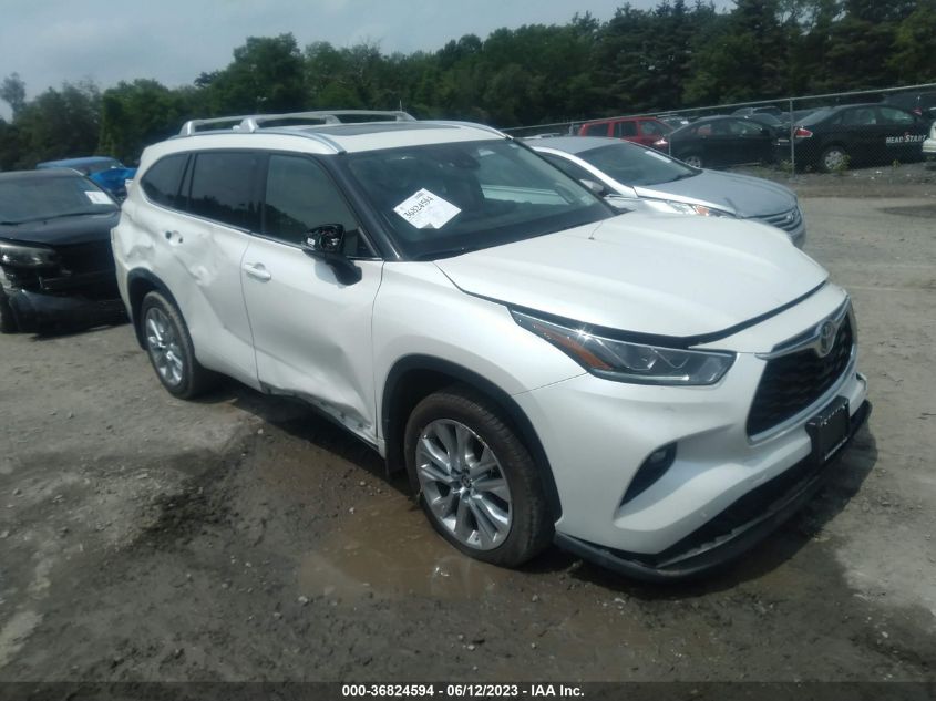 2021 TOYOTA HIGHLANDER LIMITED/PLATINUM - 5TDDZRBH4MS549637