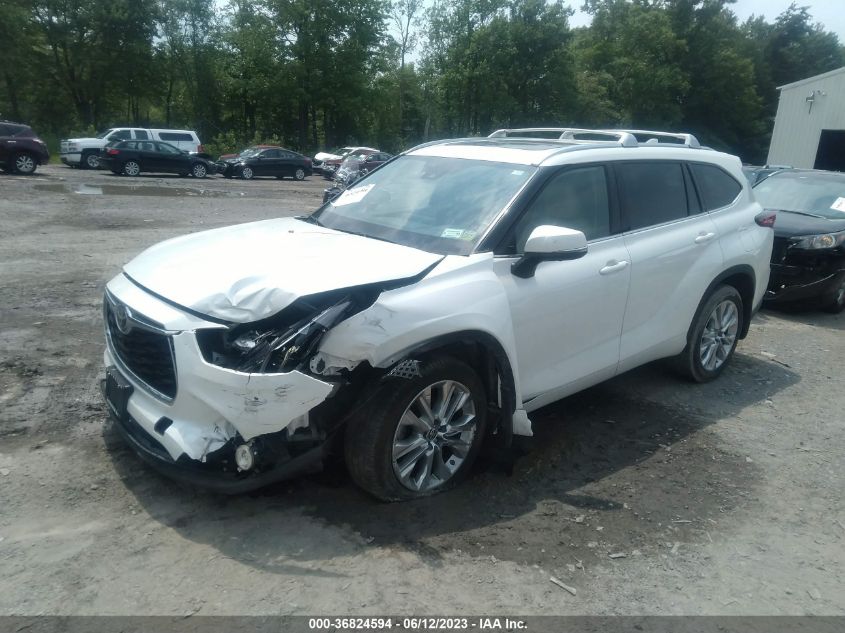 2021 TOYOTA HIGHLANDER LIMITED/PLATINUM - 5TDDZRBH4MS549637