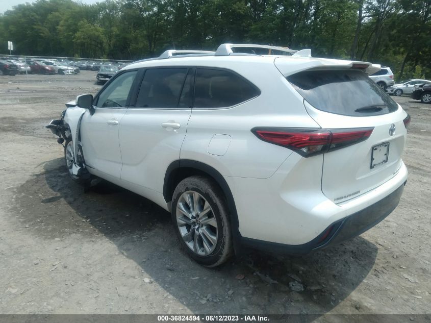 2021 TOYOTA HIGHLANDER LIMITED/PLATINUM - 5TDDZRBH4MS549637