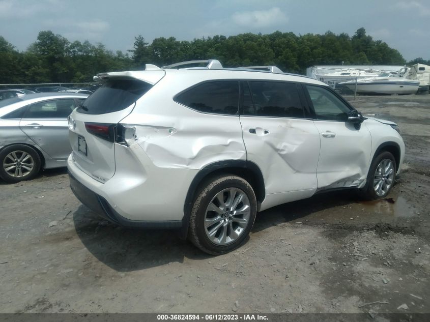 2021 TOYOTA HIGHLANDER LIMITED/PLATINUM - 5TDDZRBH4MS549637