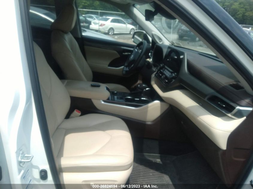 2021 TOYOTA HIGHLANDER LIMITED/PLATINUM - 5TDDZRBH4MS549637