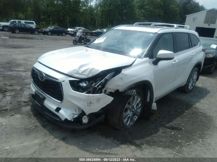 2021 TOYOTA HIGHLANDER LIMITED/PLATINUM - 5TDDZRBH4MS549637