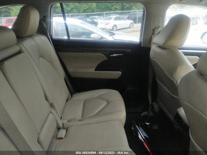 2021 TOYOTA HIGHLANDER LIMITED/PLATINUM - 5TDDZRBH4MS549637