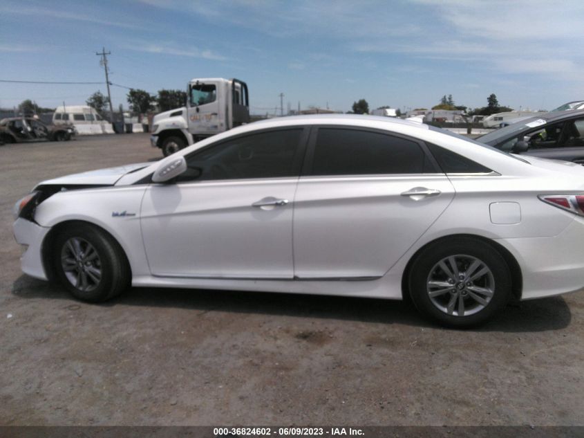 2013 HYUNDAI SONATA HYBRID - KMHEC4A41DA064730