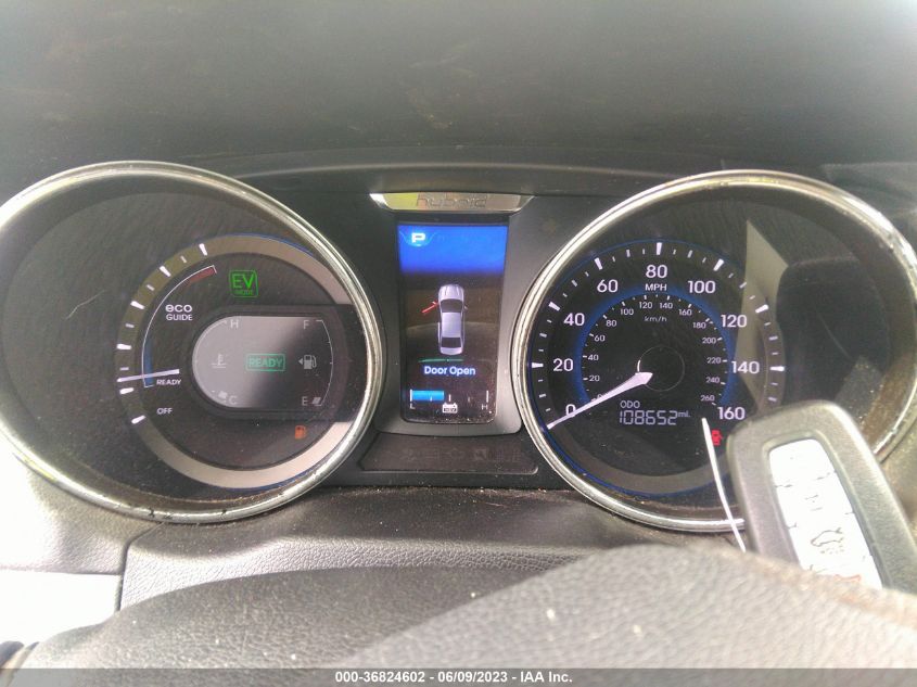 2013 HYUNDAI SONATA HYBRID - KMHEC4A41DA064730