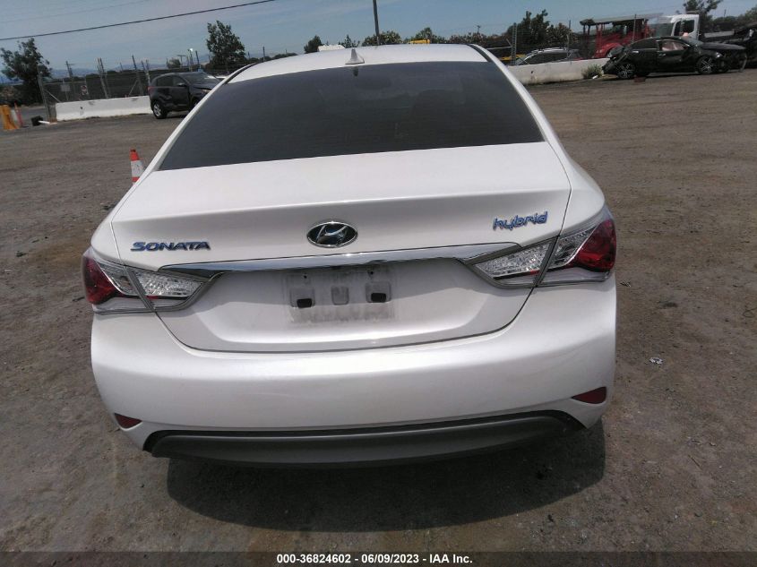 2013 HYUNDAI SONATA HYBRID - KMHEC4A41DA064730