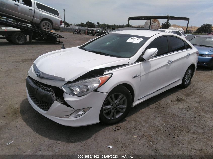 2013 HYUNDAI SONATA HYBRID - KMHEC4A41DA064730