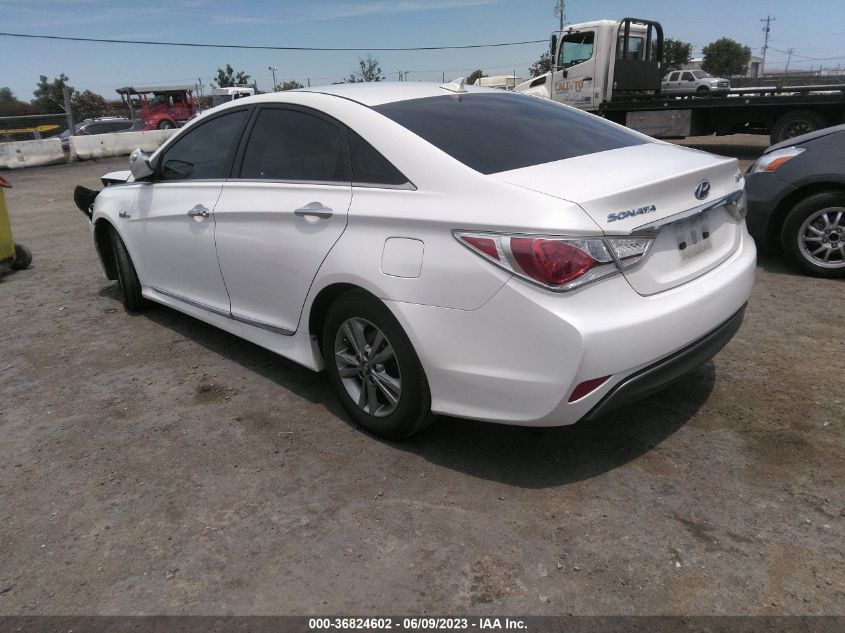 2013 HYUNDAI SONATA HYBRID - KMHEC4A41DA064730