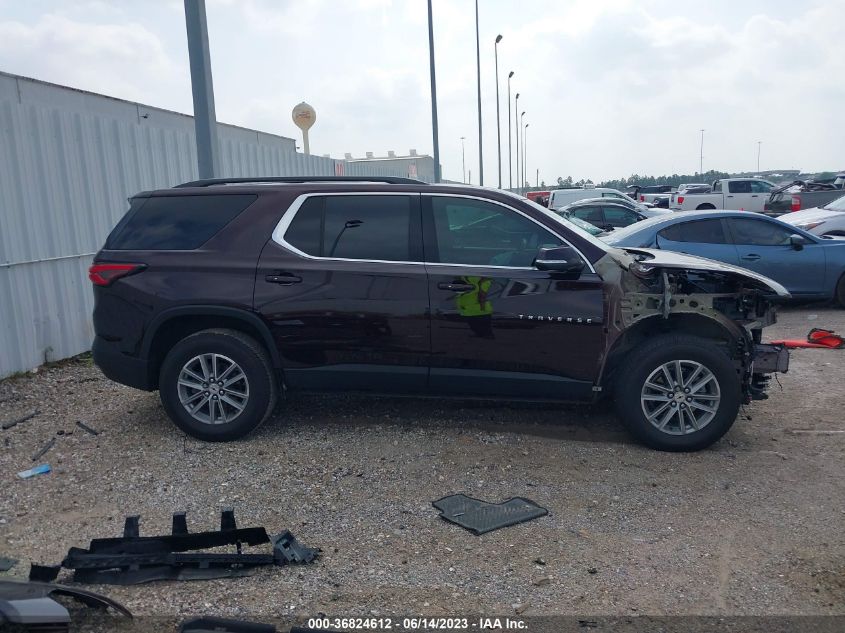 2022 CHEVROLET TRAVERSE LT CLOTH - 1GNERGKW5NJ115885