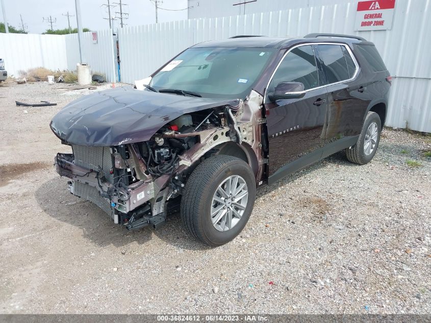 2022 CHEVROLET TRAVERSE LT CLOTH - 1GNERGKW5NJ115885