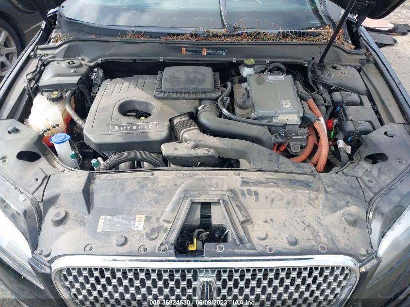 2017 LINCOLN MKZ HYBRID PREMIERE - 3LN6L5KU9HR632758