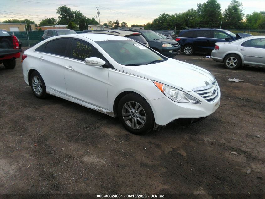 2014 HYUNDAI SONATA GLS - 5NPEB4ACXEH924178