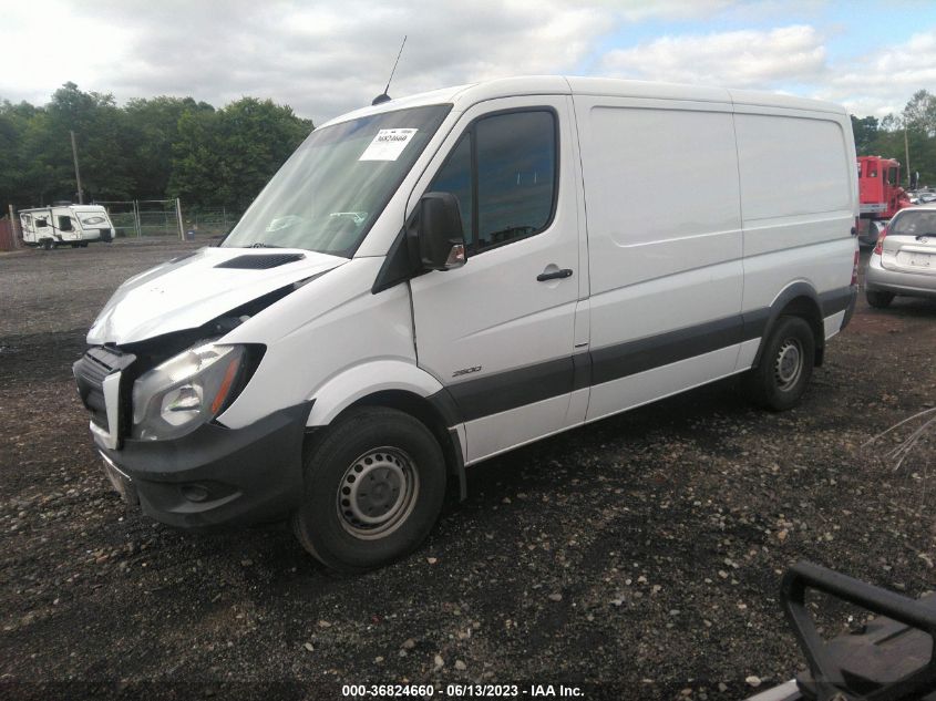 2014 MERCEDES-BENZ SPRINTER 2500 WD3PE7CC9E581625