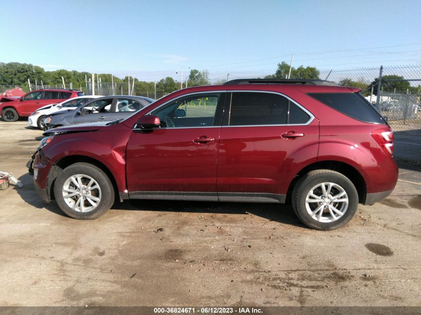 2016 CHEVROLET EQUINOX LT - 2GNALCEK0G6291969