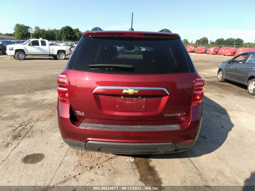 2016 CHEVROLET EQUINOX LT - 2GNALCEK0G6291969