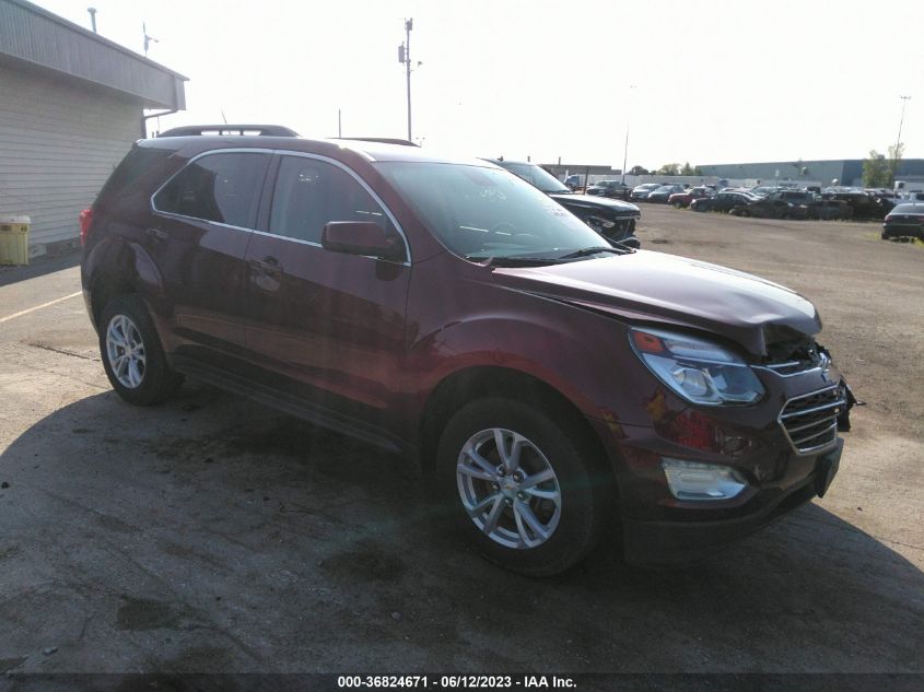2016 CHEVROLET EQUINOX LT - 2GNALCEK0G6291969