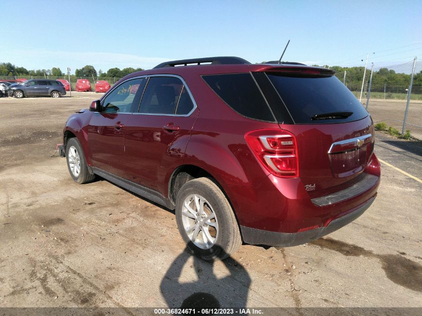 2016 CHEVROLET EQUINOX LT - 2GNALCEK0G6291969