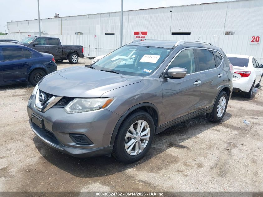 2015 NISSAN ROGUE SV - KNMAT2MT9FP505904