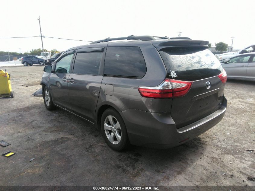2015 TOYOTA SIENNA LE - 5TDKK3DC0FS649358
