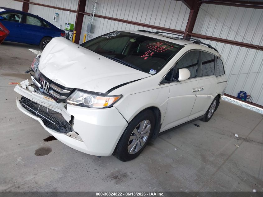 2016 HONDA ODYSSEY EXL - 5FNRL5H6XGB150908