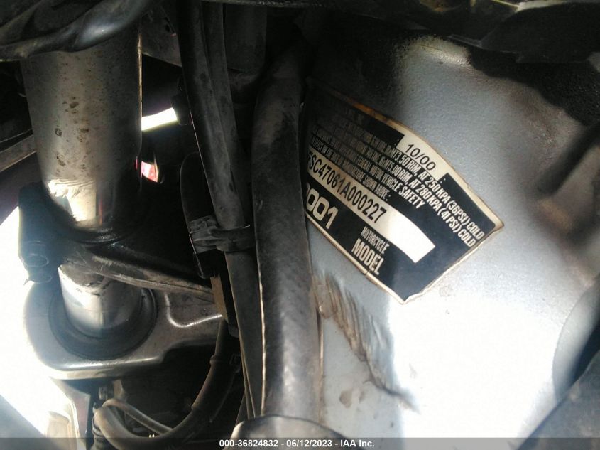 2010 HONDA GL1800 1HFSC47G6AA000227