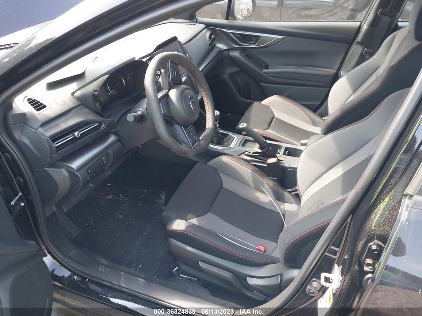 VIN JF1VBAA66N9021808 2022 SUBARU WRX