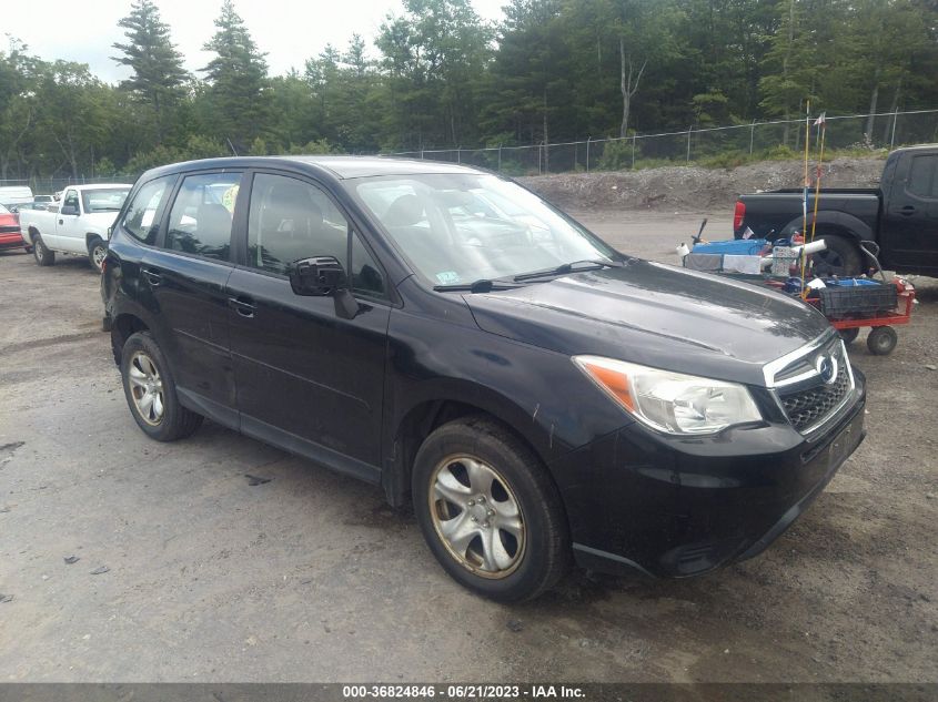 2014 SUBARU FORESTER 2.5I - JF2SJAAC2EH416861