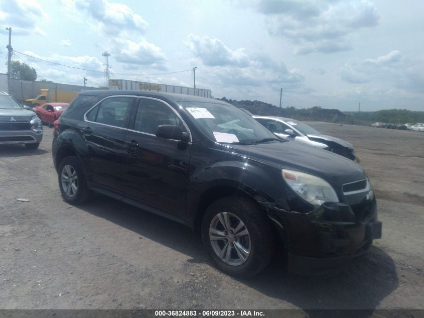 2013 CHEVROLET EQUINOX LS - 2GNALBEK5D6265289