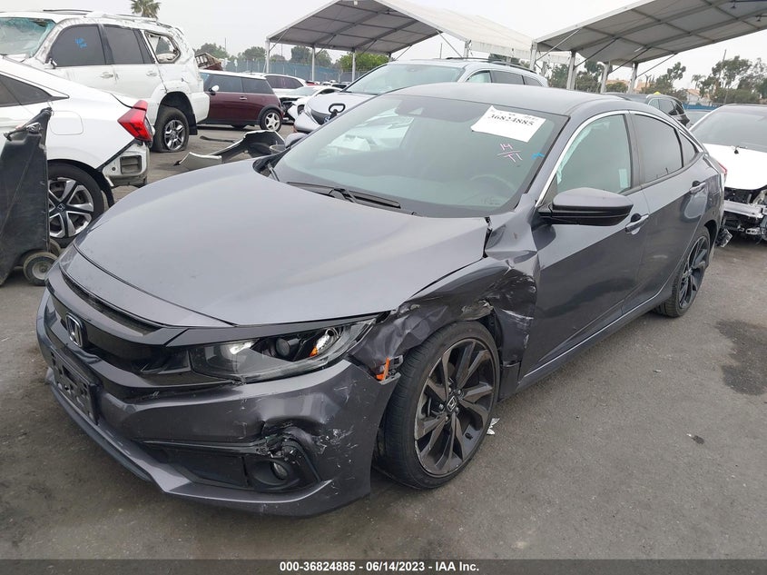 VIN 2HGFC2F83LH578685 2020 HONDA CIVIC SEDAN SPORT