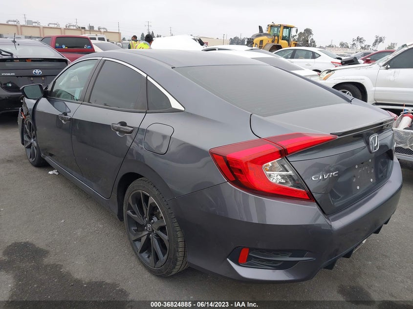 VIN 2HGFC2F83LH578685 2020 HONDA CIVIC SEDAN SPORT