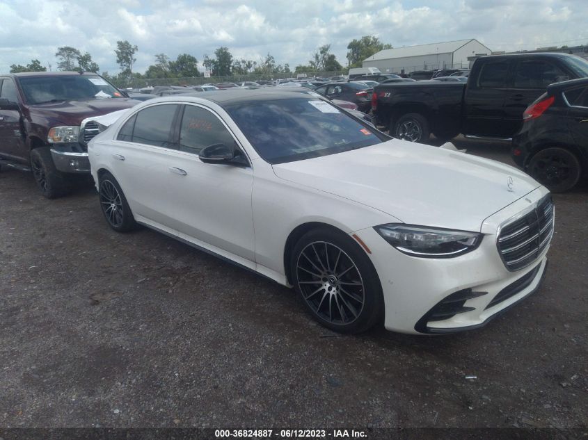 2022 MERCEDES-BENZ S-CLASS S 500 - W1K6G6DB9NA085142