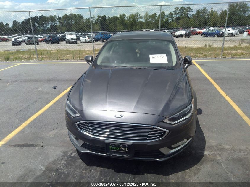 2017 FORD FUSION SE - 3FA6P0HD6HR261681