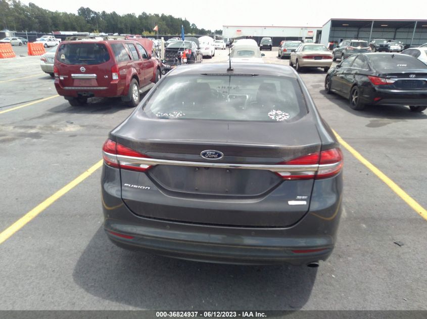 2017 FORD FUSION SE - 3FA6P0HD6HR261681