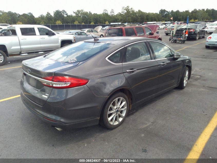 2017 FORD FUSION SE - 3FA6P0HD6HR261681