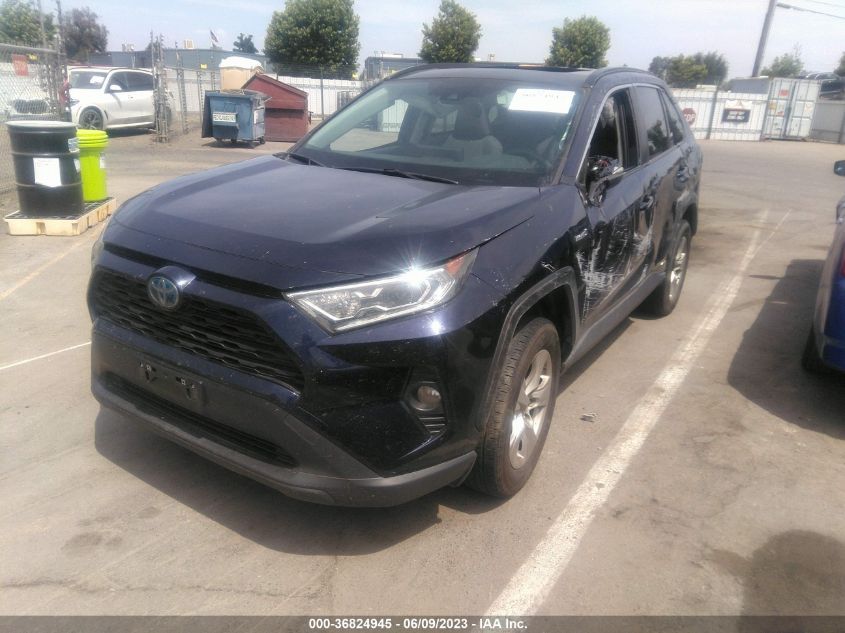 2020 TOYOTA RAV4 HYBRID XLE - JTMRWRFVXLJ045507